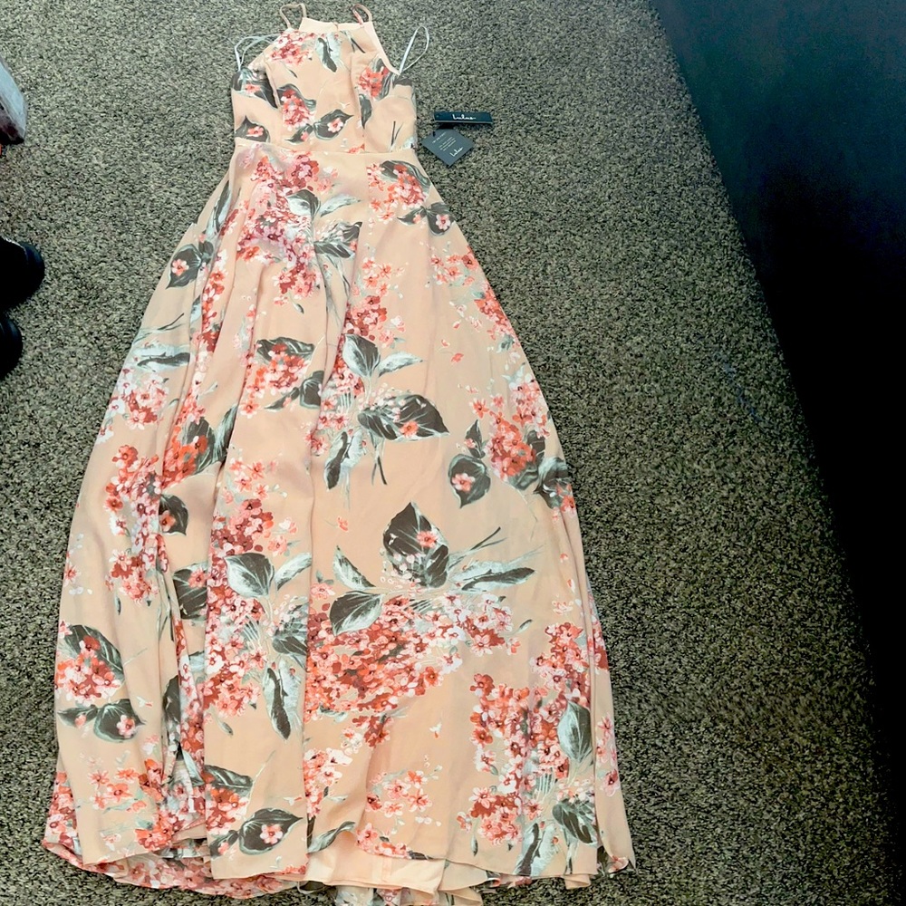 Formal Floral Lulus Gown